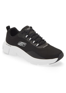 SKECHERS Flex Comfort Sneaker in Black/White at Nordstrom Rack