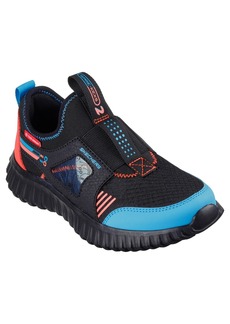 Skechers Little Boys Game Kicks- Depth Charge 2.0 Casual Sneakers from Finish Line - Black, Multi
