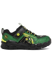 Skechers Little Boys John Deere: Adventure Track Rugged Brights Light-Up Fastening Strap Casual Sneakers from Finish Line - Green/Black