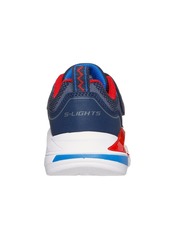 Skechers Little Boys S-Lights: Tri-Namics Light-Up Stay-Put Closure Casual Sneakers from Finish Line - Navy