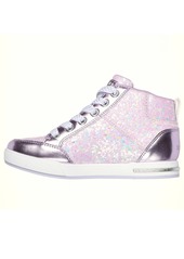 Skechers Little Girls Shoutouts - Glitter Queen Casual Sneakers from Finish Line - Lavender