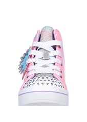 Skechers Little Girls Twi-Lites 2.0 - Wingsical Wish Light-Up High-Top Casual Sneakers from Finish Line - Pink, Multi