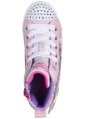 Skechers Little Girls Twinkle Toes Twi-Lites 2.0 Light Up Casual Sneakers from Finish Line - Pink, Multi