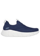 Skechers Men's Bobs Sport B Flex Slip-On Walking Sneakers from Finish Line - Navy/White