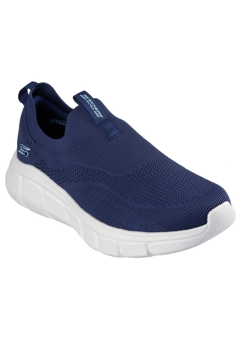 Skechers Men's Bobs Sport B Flex Slip-On Walking Sneakers from Finish Line - Navy/White