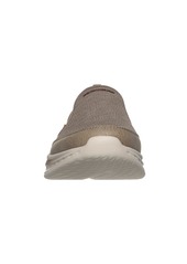 Skechers Men's Relaxed Fit: Slade - Lucan Laceless Slip-On Casual Sneakers - Khaki