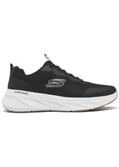 Skechers Men's Edgeride - Rekze Memory Foam Casual Running Sneakers from Finish Line - Black/White