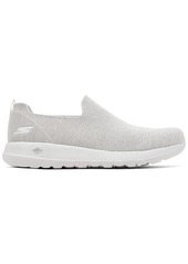 Skechers Men's Go Walk Max Slip-On Extra Wide Walking Sneakers from Finish Line - Off white