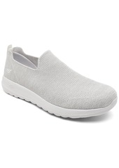 Skechers Men's Go Walk Max Slip-On Extra Wide Walking Sneakers from Finish Line - Off white