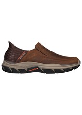 Skechers Men's Hands Free Slip-ins Relaxed Fit- Respected - Elgin Casual Moccasin Sneakers from Finish Line - Brown