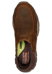 Skechers Men's Hands Free Slip-ins Relaxed Fit- Respected - Elgin Casual Moccasin Sneakers from Finish Line - Brown