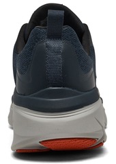 Skechers Men's Relaxed Fit- D'Lux Walker 2.0 - Steadyway Memory Foam Walking Sneakers from Finish Line - Navy, Orange