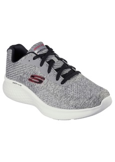 Skechers Men's Skech-Lite Pro - Faregrove Casual Sneakers from Finish Line - Gray, Red
