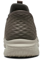 Skechers Men's Slip-Ins Relaxed Fit- Slade - Ocon Slip-On Memory Foam Casual Sneakers from Finish Line - Taupe