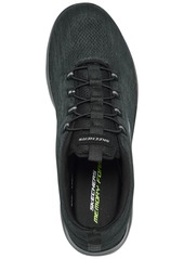 Skechers Men's Summits - Louvin Slip-On Training Sneakers from Finish Line - Black