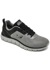 Skechers Men's Track - Broader Memory Foam Training Sneakers from Finish Line - Grey/black