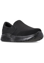 Skechers Men's Work Relaxed Fit: Flex Advantage - McAllen Sr Slip Resistant Wide Width Casual Sneakers from Finish Line