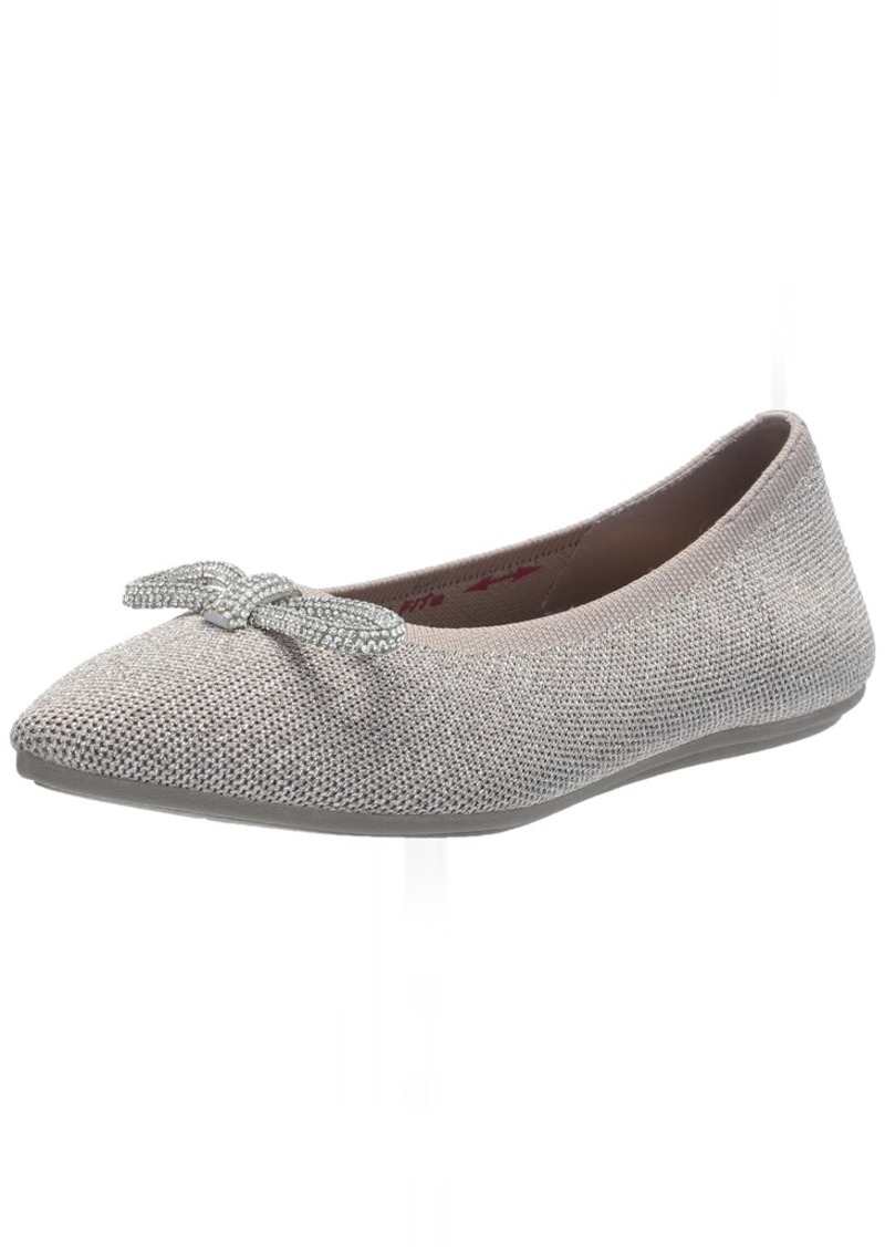 Skechers Modern Comfort Women's Women's Cleo Point-GLIZTY Haze Ballet Flat