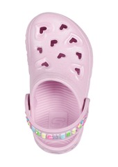 Skechers Toddler Girls' Foamies: Light Hearted Casual Slip-On Clog Shoes from Finish Line - Light Pink