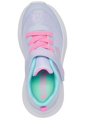 Skechers Toddler Girls Skech Fast Fastening Strap Casual Sneakers from Finish Line - Lavender, Multi