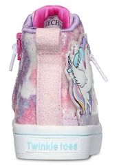 Skechers Toddler Girls Twinkle Toes Twi-Lites 2.0 Light Up Casual Sneakers from Finish Line - Pink, Multi