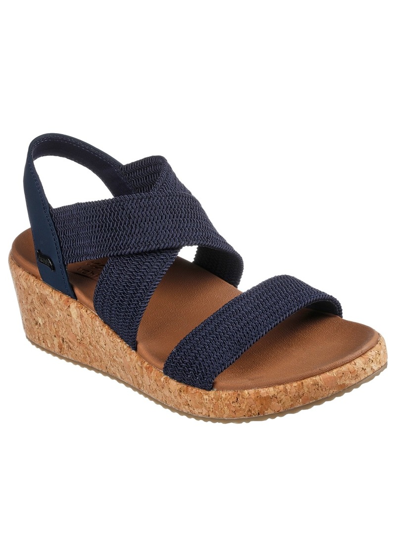 Skechers Women's Beverlee - Love Stays Wedge Sandals from Finish Line - Nvy-navy