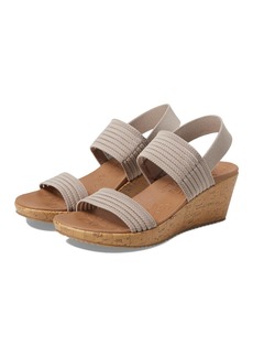 Skechers Women's Beverlee-Sheer Luck Wedge Sandal