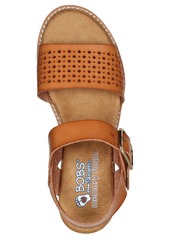 Skechers Women's Bobs Desert Kiss - Bold Dreams Wedge Sandals from Finish Line - Luggage