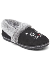 Skechers Women's Bobs for Cats Too Cozy Meow Pajamas Slipper Shoes from Finish Line - Black