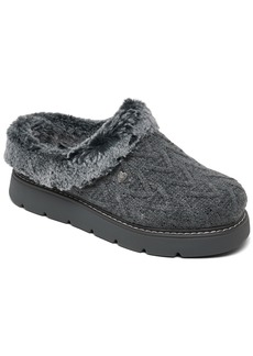 Skechers Women's Bobs from Keepsakes Lite Casual Comfort Slippers from Finish Line - Charcoal