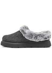 Skechers Women's Bobs Keepsakes Lite - Warm Greetings Comfort Clog Slippers from Finish Line - Charcoal