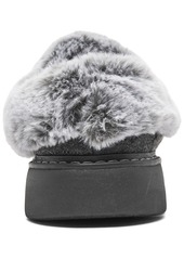 Skechers Women's Bobs Keepsakes Lite - Warm Greetings Comfort Clog Slippers from Finish Line - Charcoal