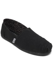 Skechers Women's Bobs Plush - Peace and Love Casual Slip-On Flats from Finish Line - Black