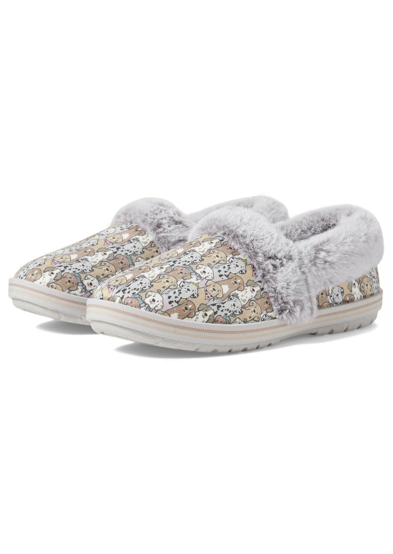 Skechers Women's Bobs Too Cozy-Dapper Pup Slipper