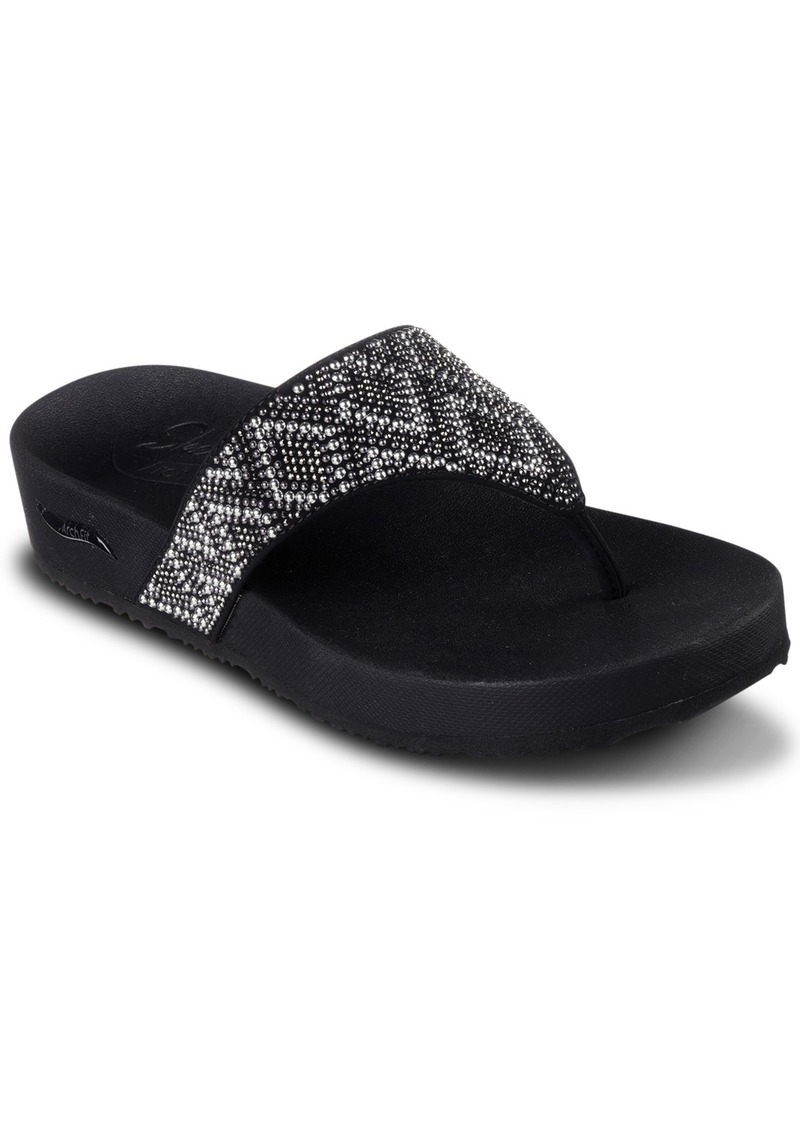 Skechers Skechers Womens Cali Arch Fit Vinyasa Flip Flop Thong