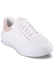 Skechers Women's Cordova Classic - Best Behavior Casual Sneakers from Finish Line - White, Pink