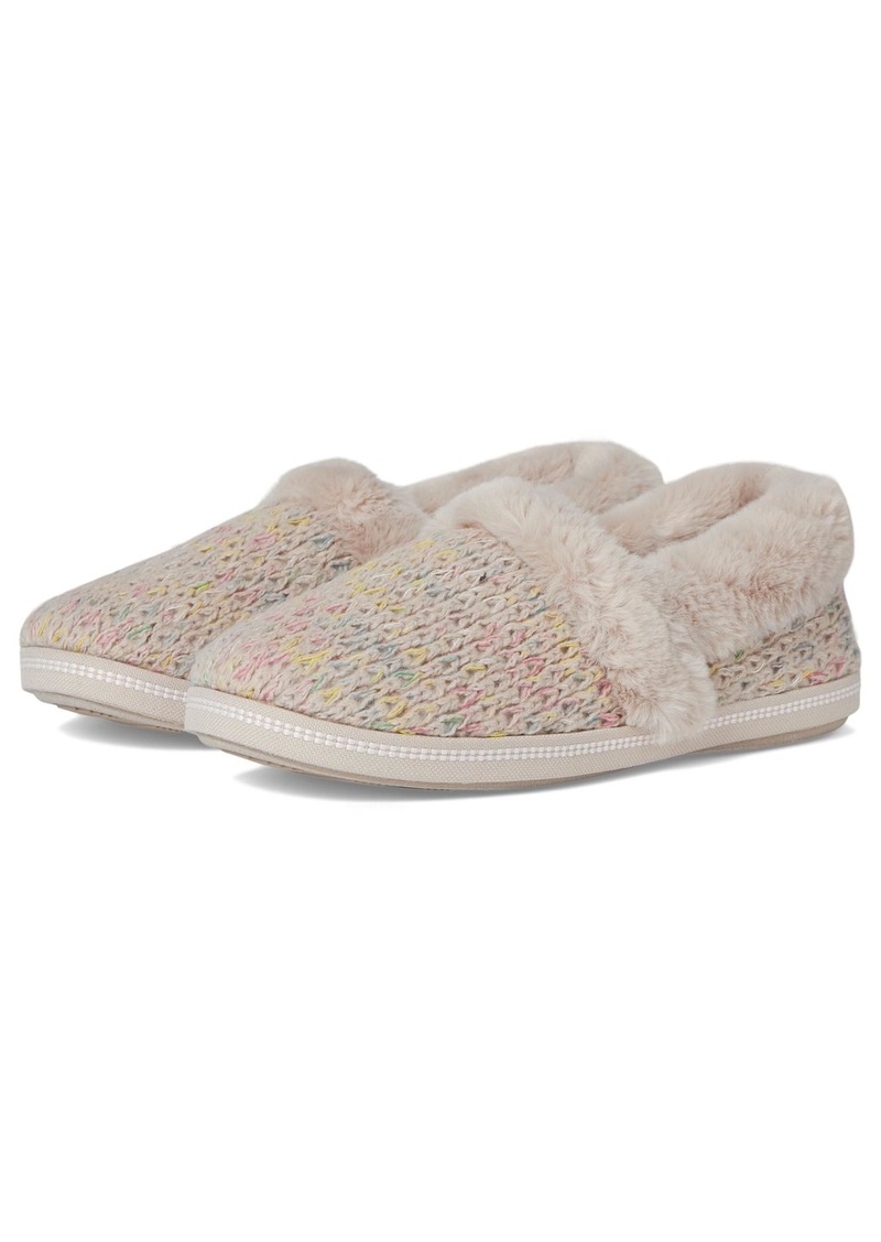 Skechers Women's Cozy Campfire-Colorful Snuggles Slipper