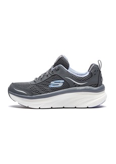 Skechers womens D'lux Walker Infinite Motion Sneaker Charcoal  US