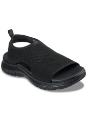 Skechers Women's Flex Appeal 4.0 - Livin in this Slip-On Walking Sandals from Finish Line - Mocha