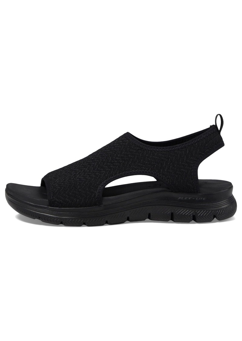 Skechers Women's Flex Appeal 4.0-Livin' in This Sport Sandal
