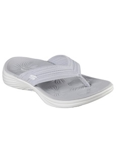 Skechers Women's Flip-Flop Gray