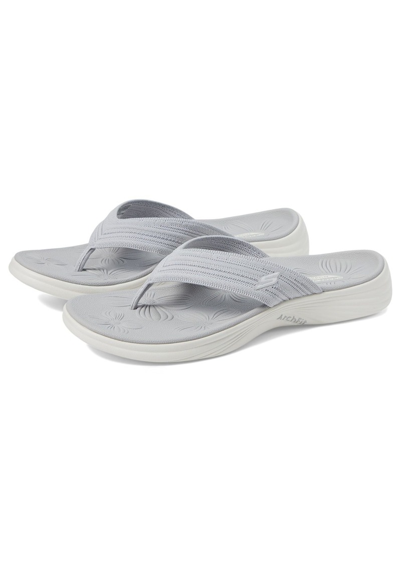 Skechers Women's Flip-Flop Gray