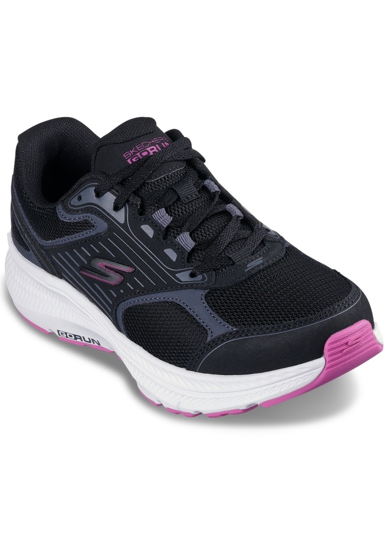 Skechers Women's Go Run Consistent 2.0 - Advantage Running Sneakers from Finish Line - Black