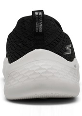 Skechers Women's Go Walk Flex - Ocean Sunset Walking Sneakers from Finish Line - Black/White