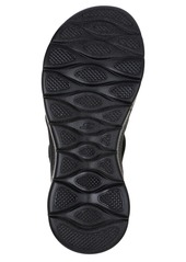 Skechers Women's Go Walk Flex Flip-Flop Slide Sandals from Finish Line - Black