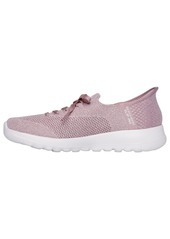 Skechers Women's Go Walk Joy - Abby Faux Lace Walking Sneakers from Finish Line - Mauve