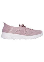 Skechers Women's Go Walk Joy - Abby Faux Lace Walking Sneakers from Finish Line - Mauve