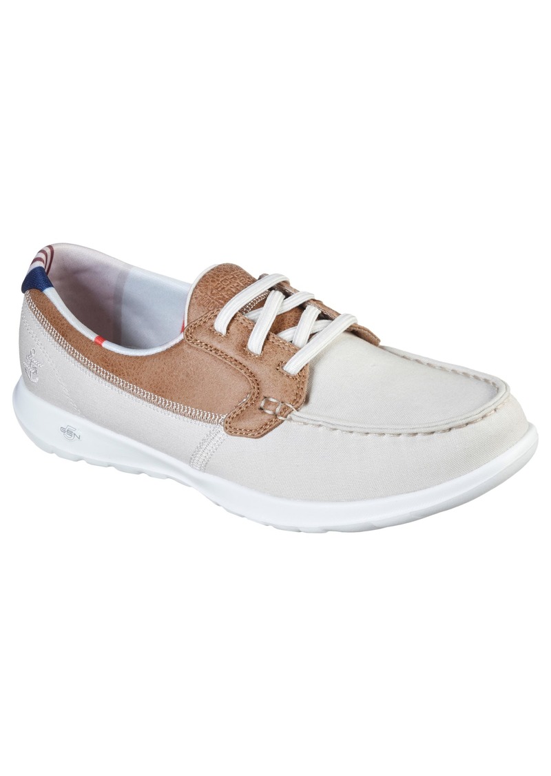 Skechers Women's GO Walk LITE-136070 Boat Shoe   Medium US