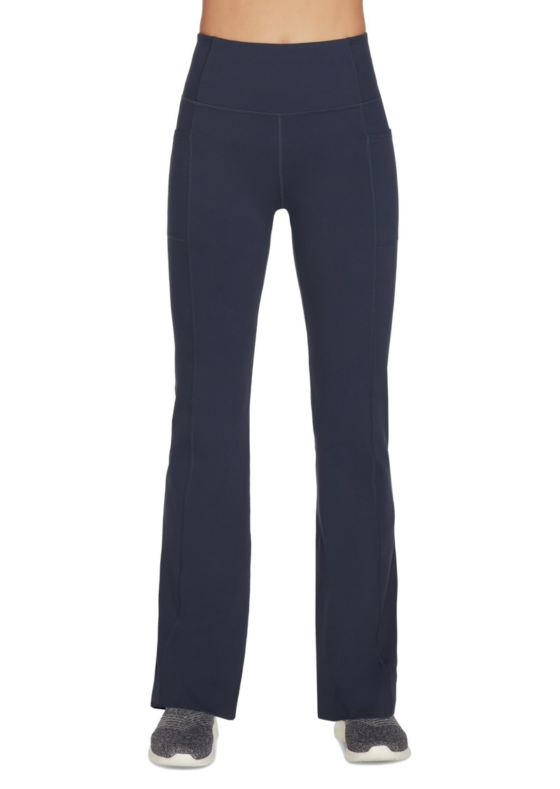 Skechers Women's Go Walk Wear Evolution Ii Flare Pants - Blue Iris