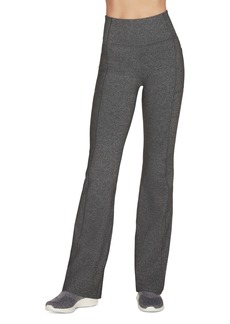 Skechers Women's Go Walk Wear Evolution Ii Flare Pants - Charcoal Grey